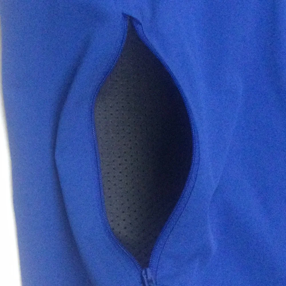 Men’s EUC MOUNTAIN HARDWEAR XL Blue Soft Shell Full Zip Jacket With Chest Pocket - Picture 13 of 16